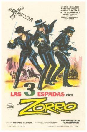 Descargar Las tres espadas del Zorro