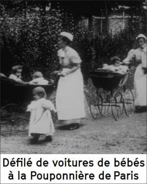 Descargar Défilé de voitures de bébés à la pouponnière de Paris (C)